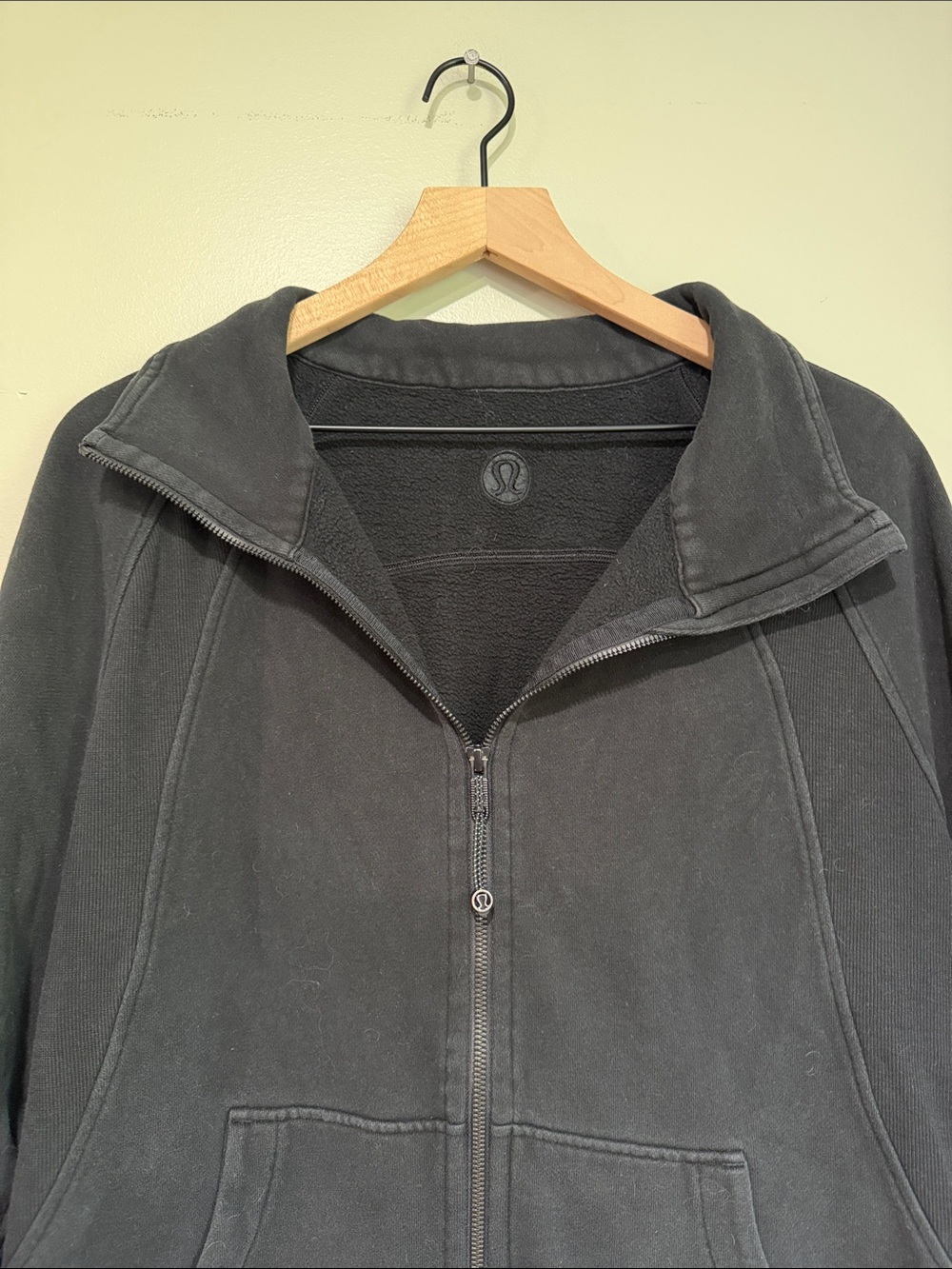 Lululemon Black Full-Zip Scuba XL/XXL - Picture 2 of 8